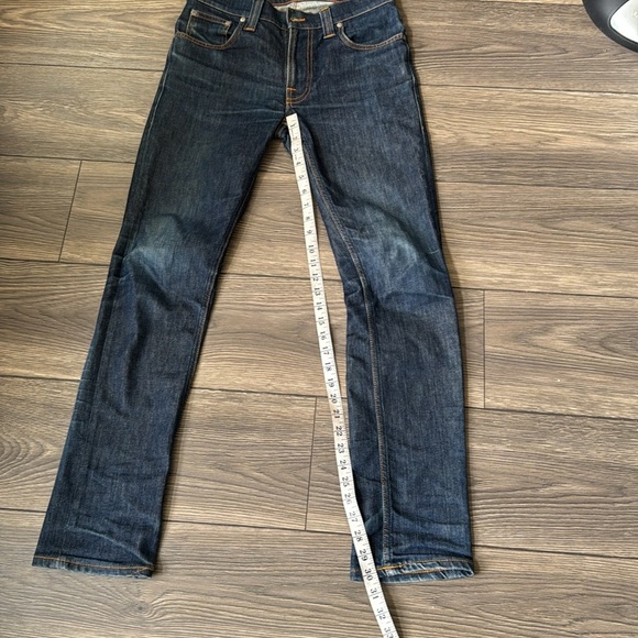 Japanese brand Nudie Jeans Slim Jim Vintage Mens Denim Pants Jeans Size 30 - Picture 8 of 12